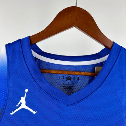 France Olympics Blue Jersey #32
