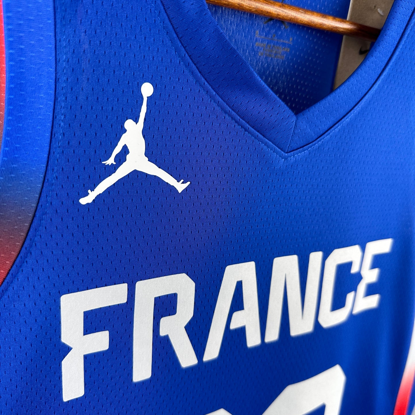 France Olympics Blue Jersey #32