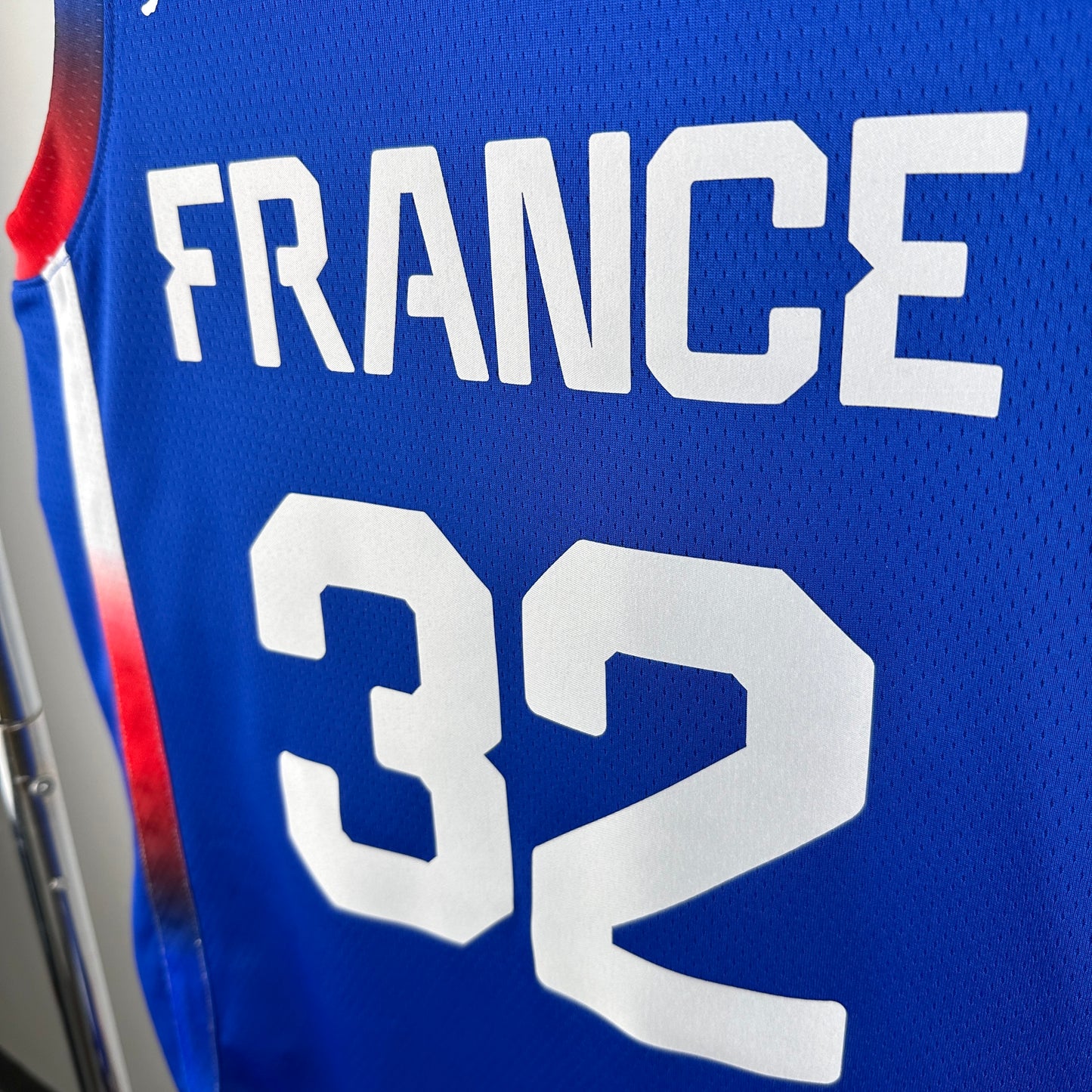 France Olympics Blue Jersey #32