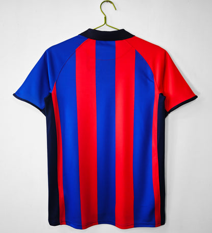 2001/2002 Barcelona Retro home Jersey