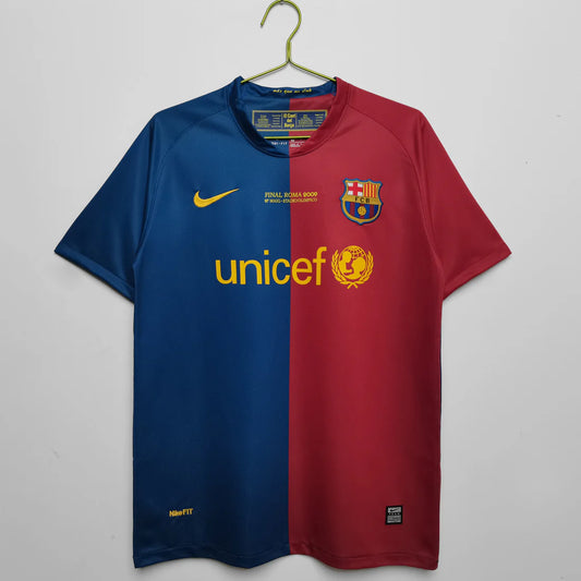 Barcelona home 2009 #MESSI all badges