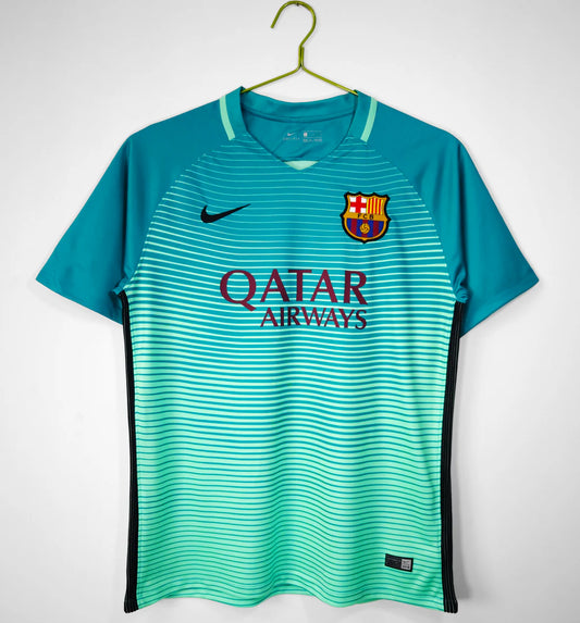 Barcelona away 2016 #MESSI all badges