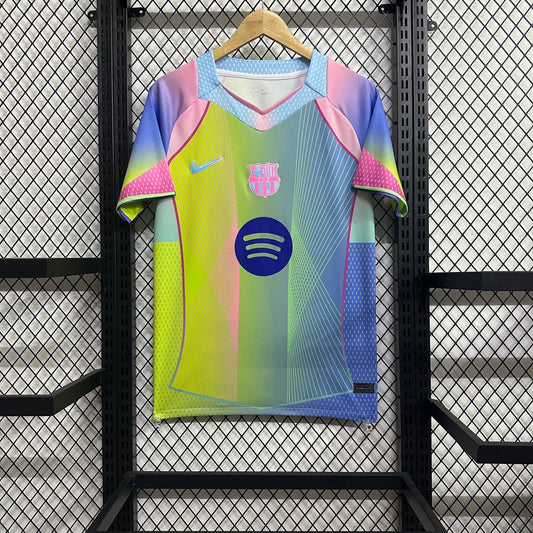 2025/26 Yellow, Blue, and Pink Special Edition Jersey Fans edition