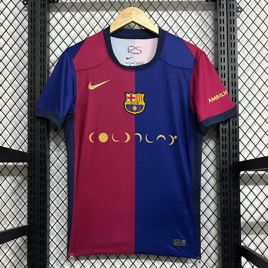 24/25 Barcelona Home Jersey Fans edition Coldplay special