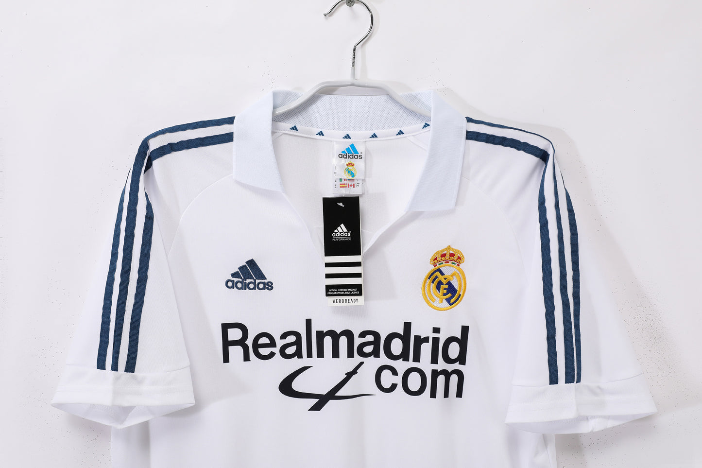 2002/2003 Real Madrid Home Retro Jersey