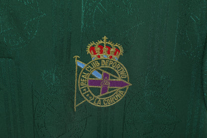 Long sleeve :1999/2000 Deportivo La Coruna third Jersey