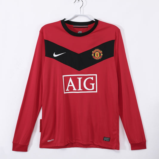 2009/2010 Manchester United home long sleeve