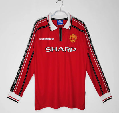 1998/1999 Manchester United home  long sleeve