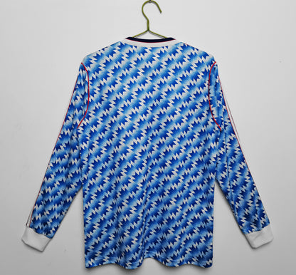 1990/1991 Manchester United away long sleeve