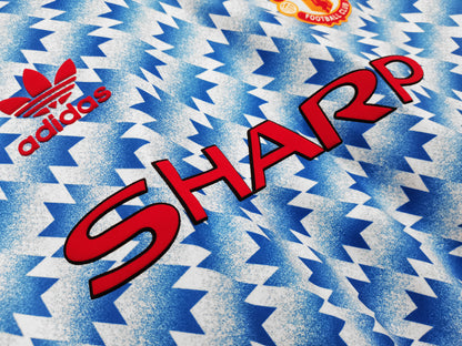 1990/1991 Manchester United away long sleeve
