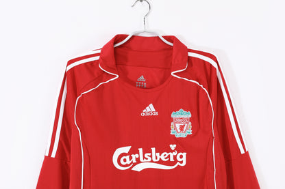 2006/2007 Liverpool home long sleeve