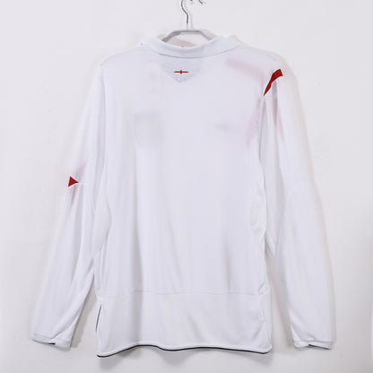 2006  England home long sleeve