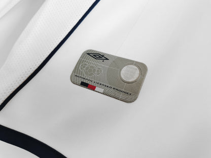 2002  England home long sleeve