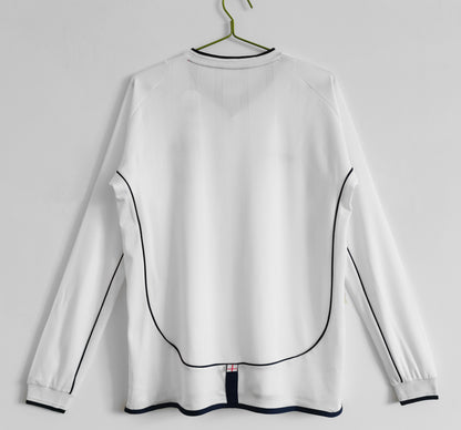 2002  England home long sleeve