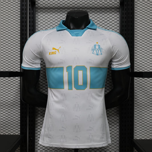 Marseille x king #10 retro Jersey players edition