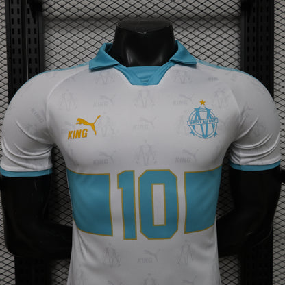 Marseille x king #10 retro Jersey players edition