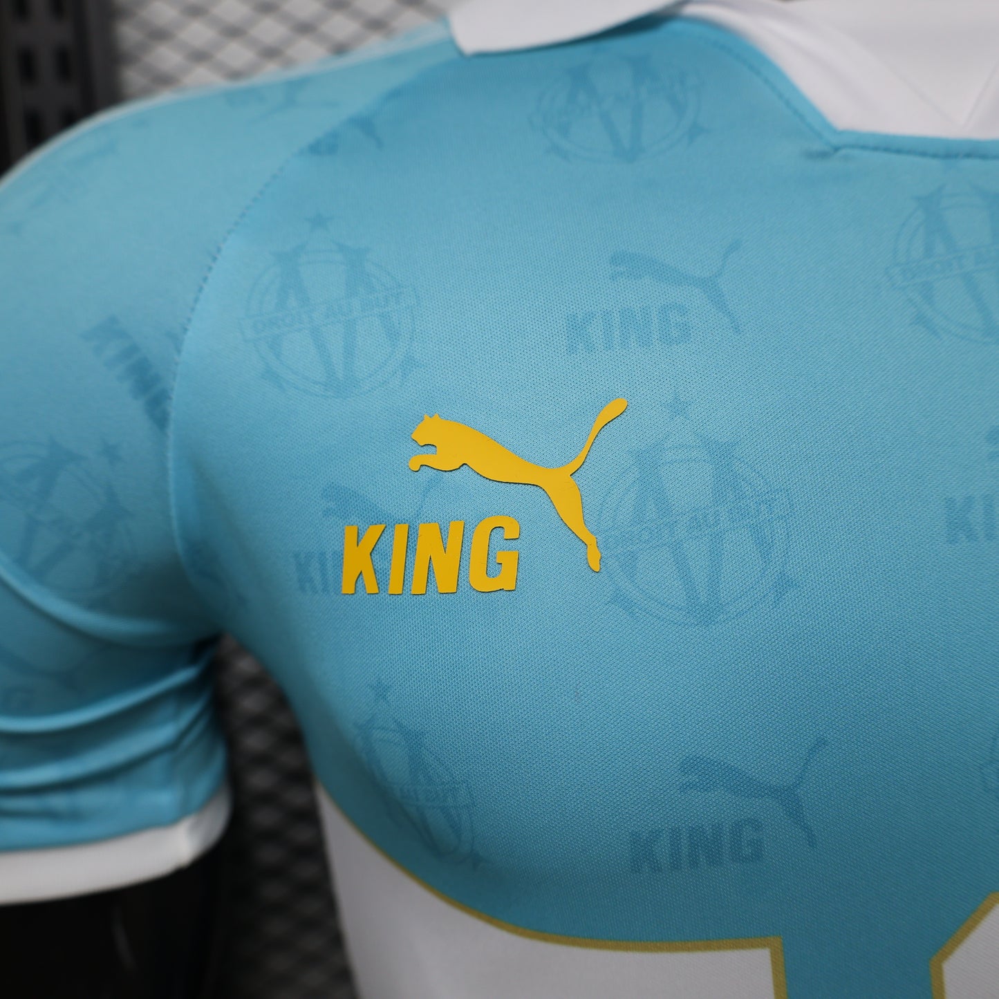 Marseille x king #9 retro Jersey players edition