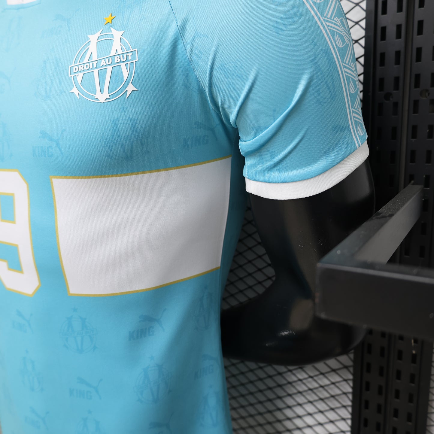 Marseille x king #9 retro Jersey players edition