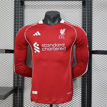 25/26 Liverpool home player version