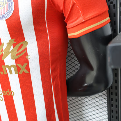 Deportivo Guadalajara 2025 home players edition