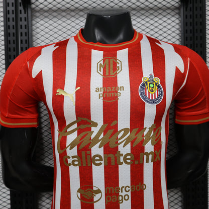 Deportivo Guadalajara 2025 home players edition