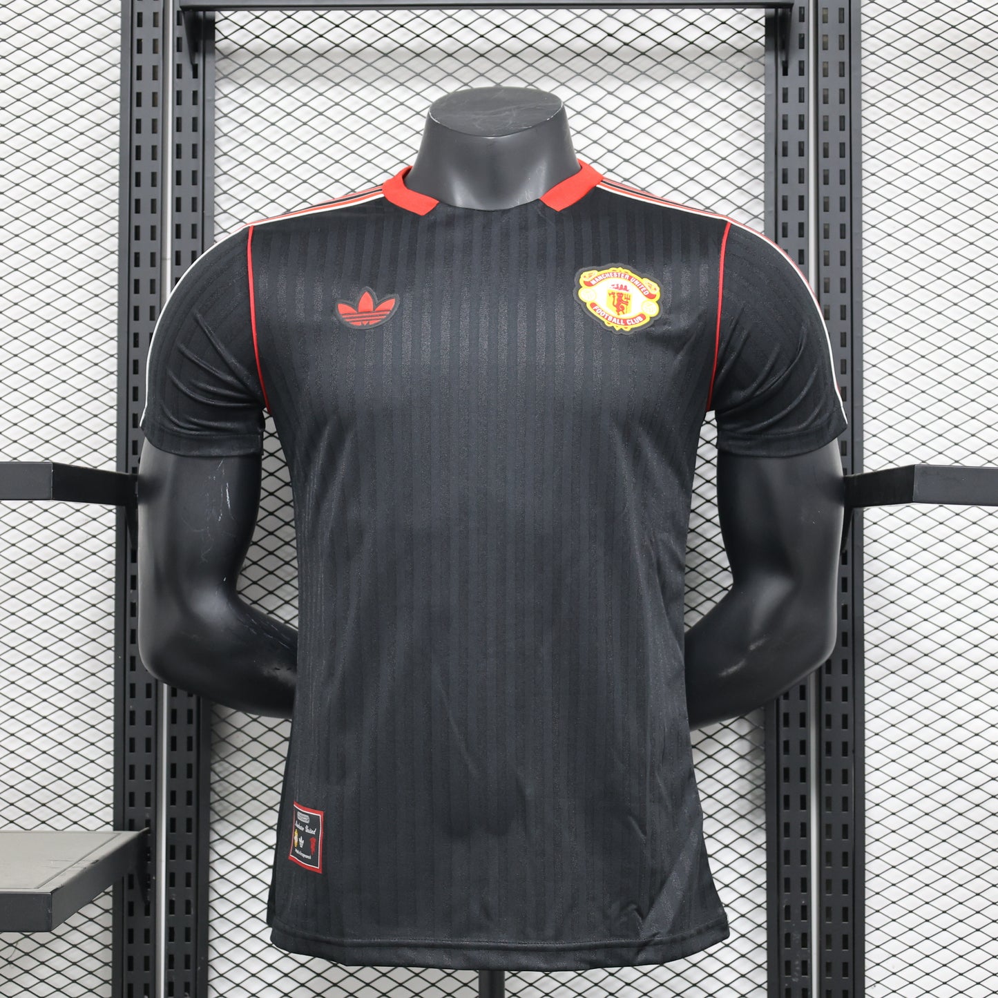 Manchester United black casual fit