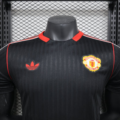 Manchester United black casual fit