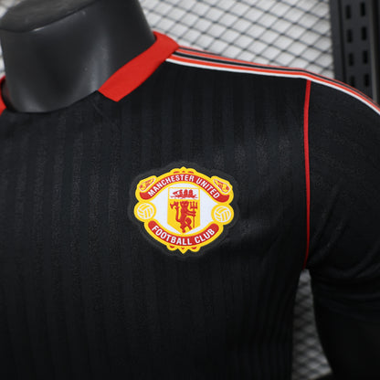 Manchester United black casual fit