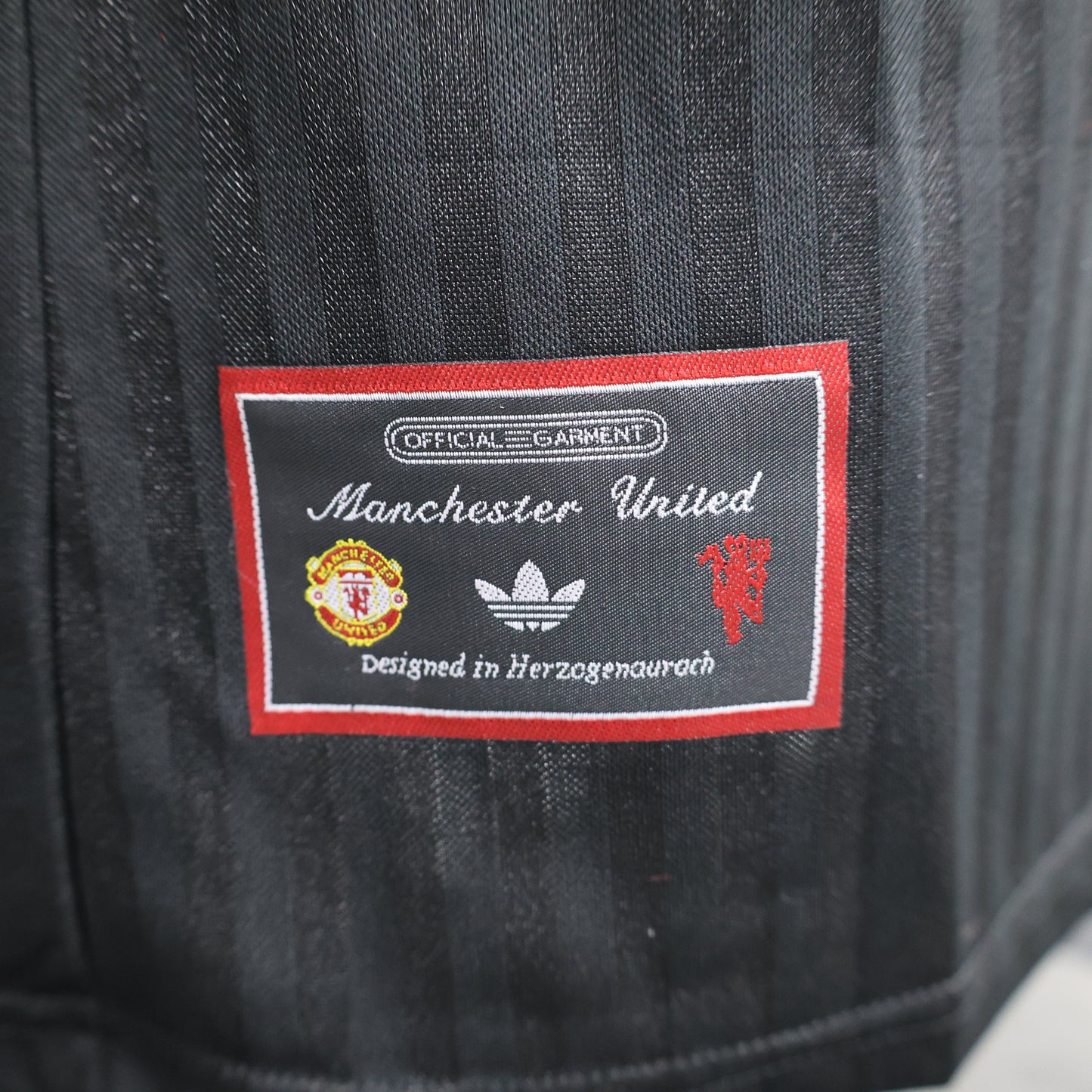 Manchester United black casual fit