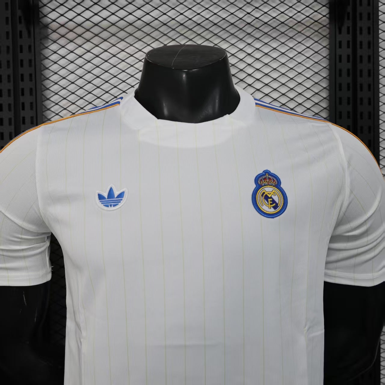 Real Madrid white casual fit