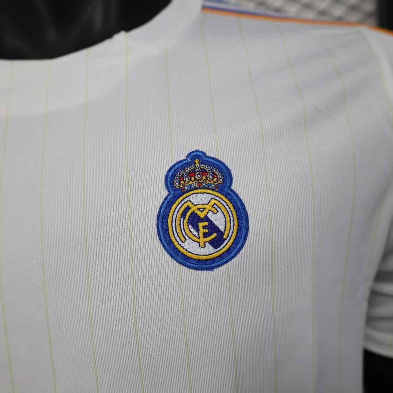 Real Madrid white casual fit