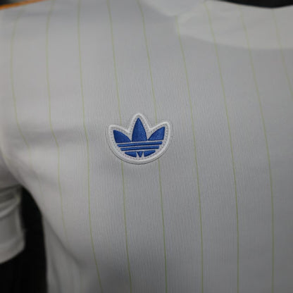 Real Madrid white casual fit