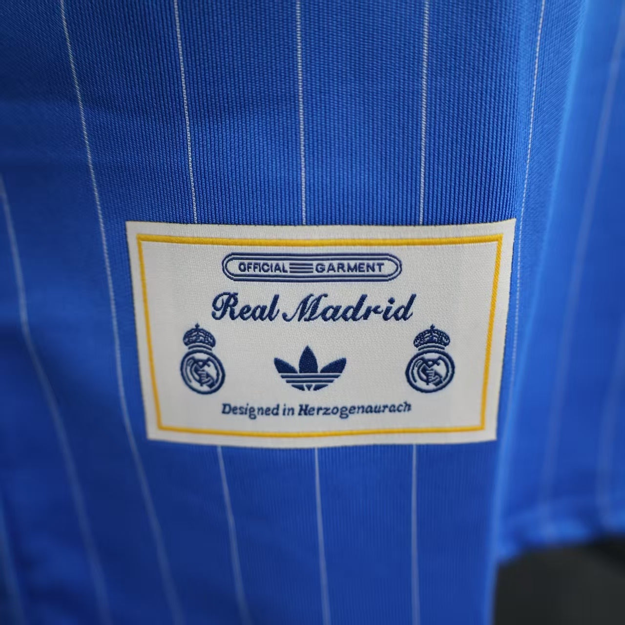 Real Madrid blue casual fit