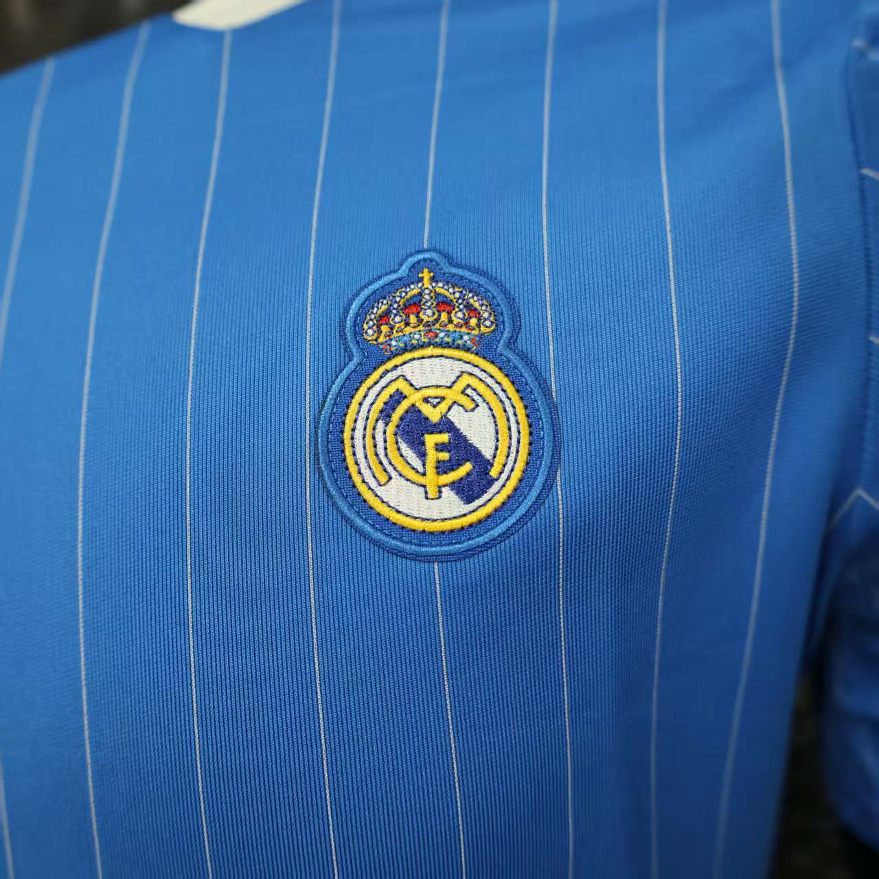 Real Madrid blue casual fit
