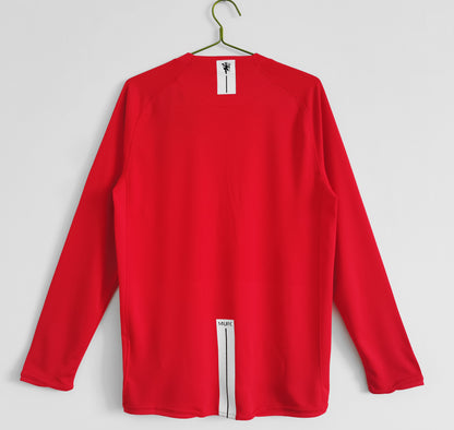 2007/2008 Manchester United home long sleeve