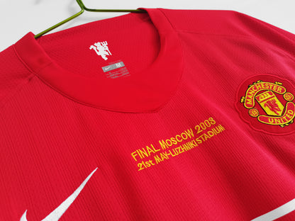 2007/2008 Manchester United home long sleeve
