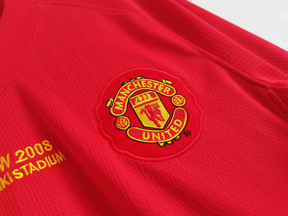 2007/2008 Manchester United home long sleeve