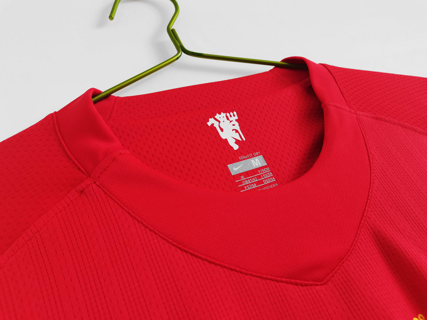 2007/2008 Manchester United home long sleeve