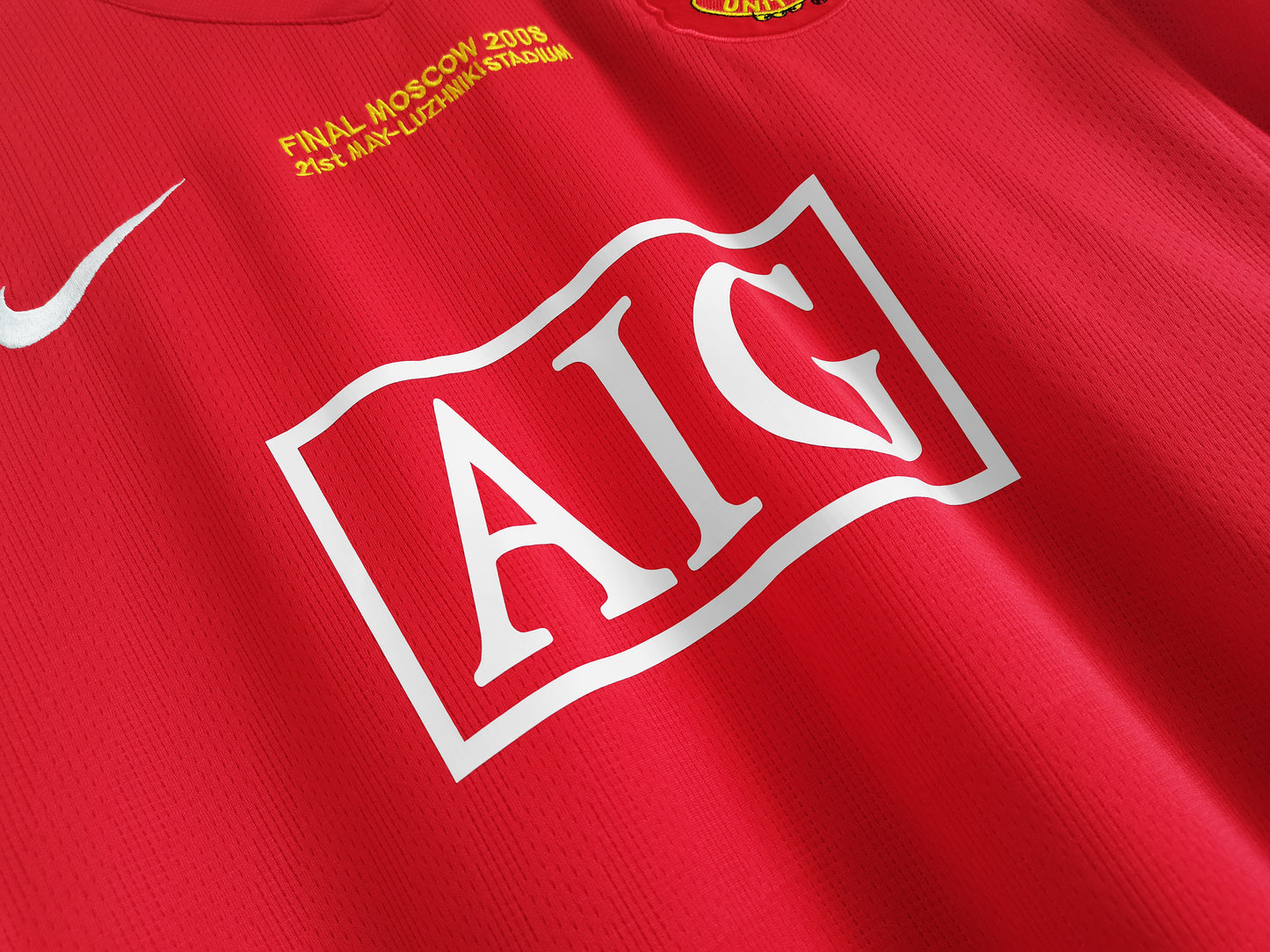 2007/2008 Manchester United home long sleeve