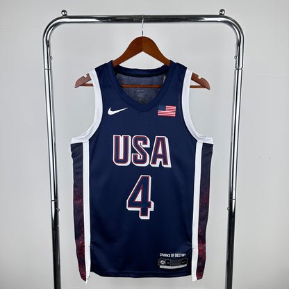 USA Olympics Navy Blue Jersey