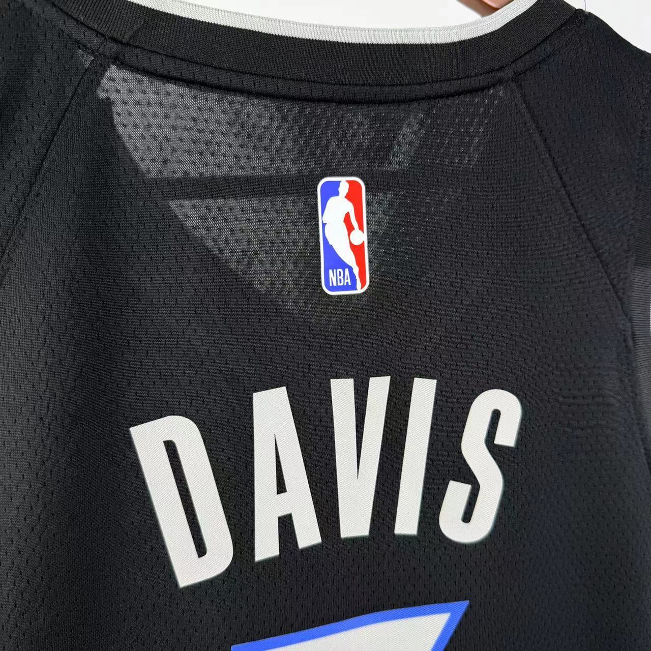 NBA Dallas Mavericks 25/26 black and blue Jersey