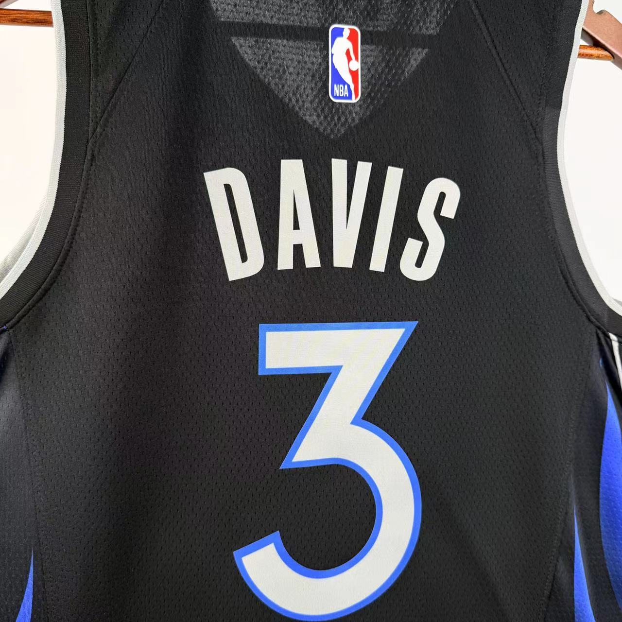 NBA Dallas Mavericks 25/26 black and blue Jersey