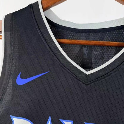 NBA Dallas Mavericks 25/26 black and blue Jersey