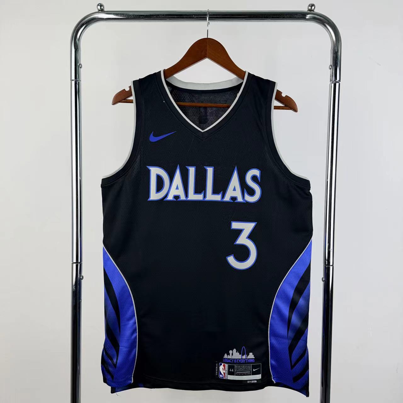 NBA Dallas Mavericks 25/26 black and blue Jersey