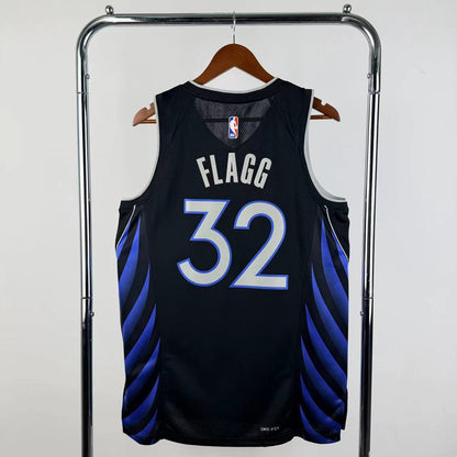NBA Dallas Mavericks 25/26 black and blue Jersey