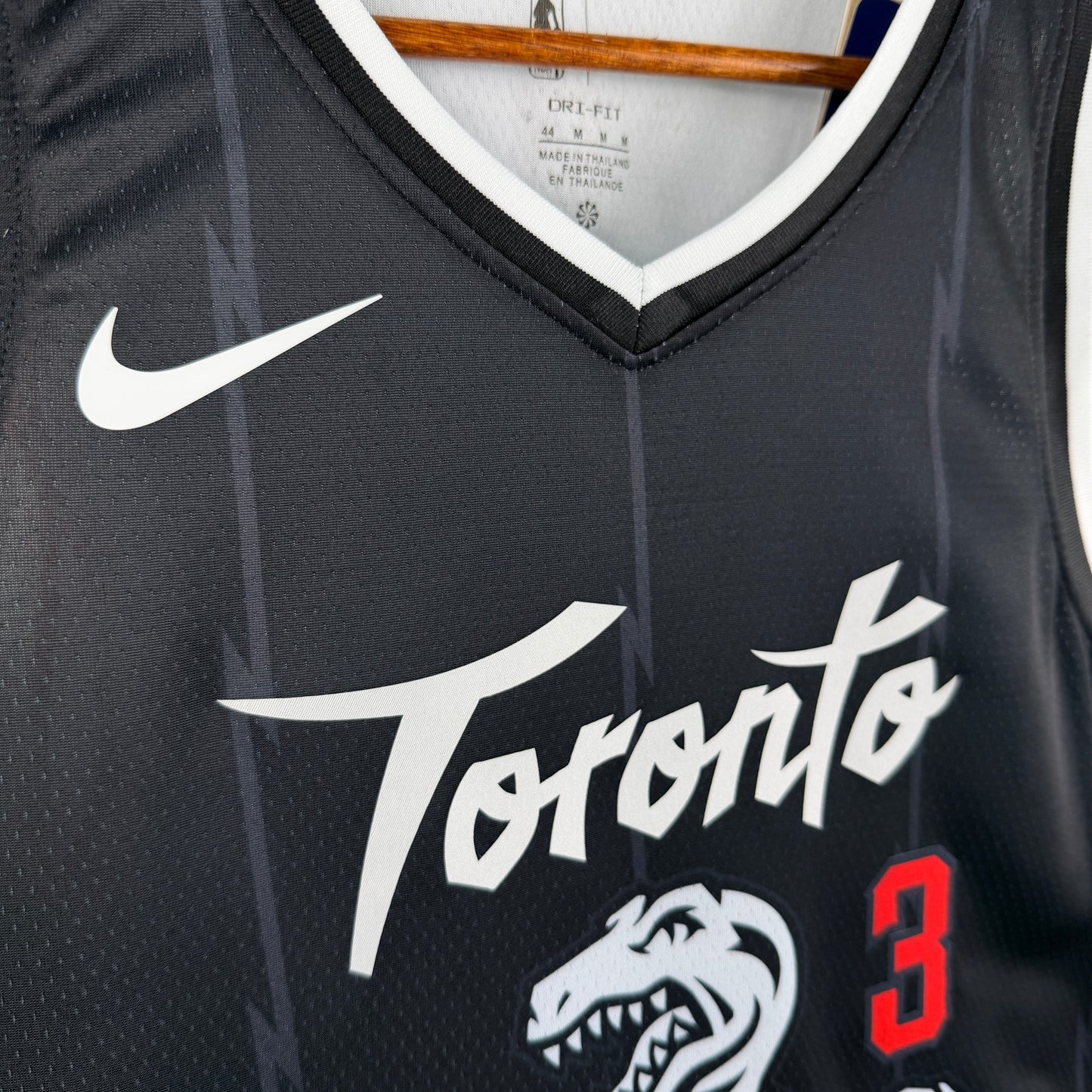 NBA Toronto Raptors 25/26 Black Dino Jersey