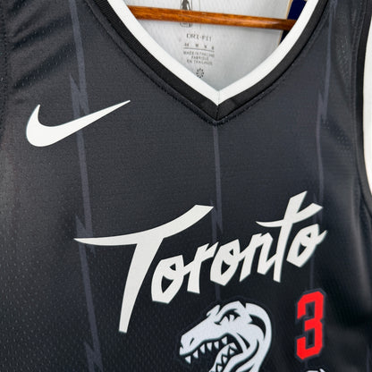 NBA Toronto Raptors 25/26 Black Dino Jersey