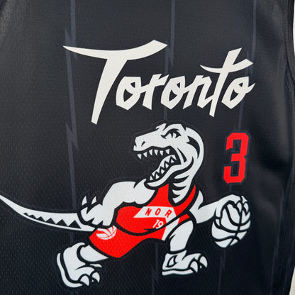 NBA Toronto Raptors 25/26 Black Dino Jersey
