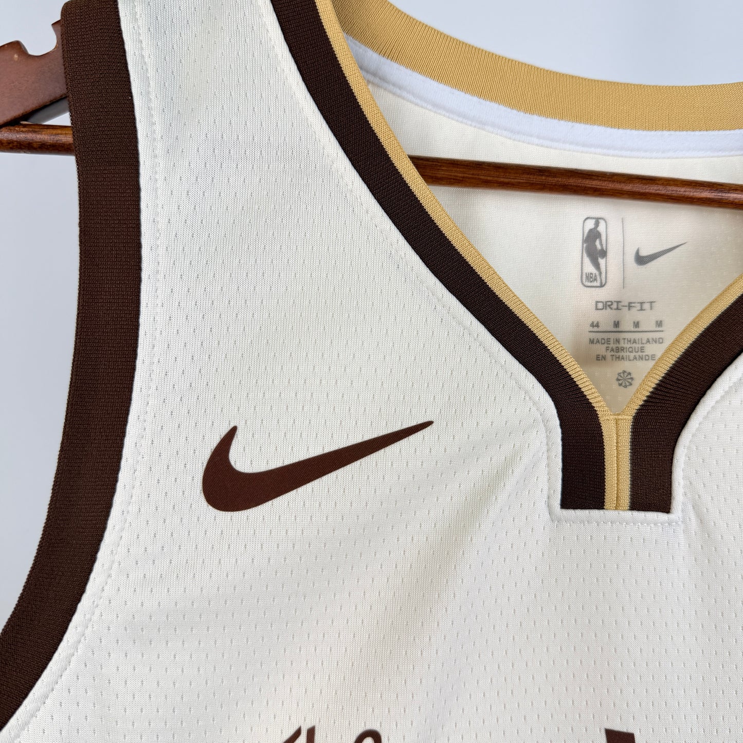 NBA Golden State Wariors 25/26 beige Jersey