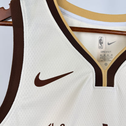 NBA Golden State Wariors 25/26 beige Jersey